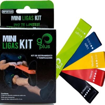 GO PLUS Mini Ligas Kit 5 Bandas de Resistencia