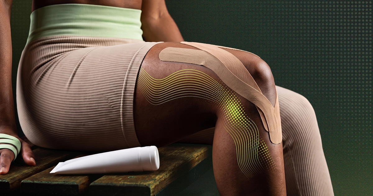 Comparativa entre cinta kinesiológica y crema para el dolor