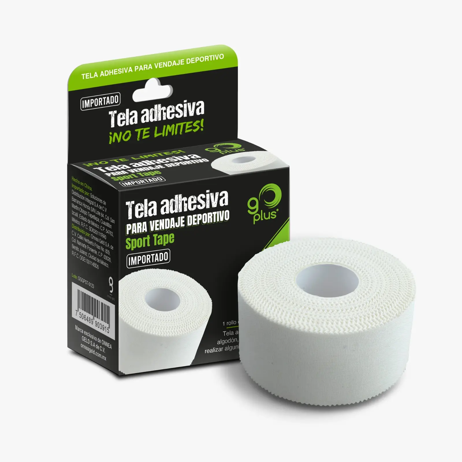 Tela adhesiva para vendaje deportivo Go Plus · Sport Tape